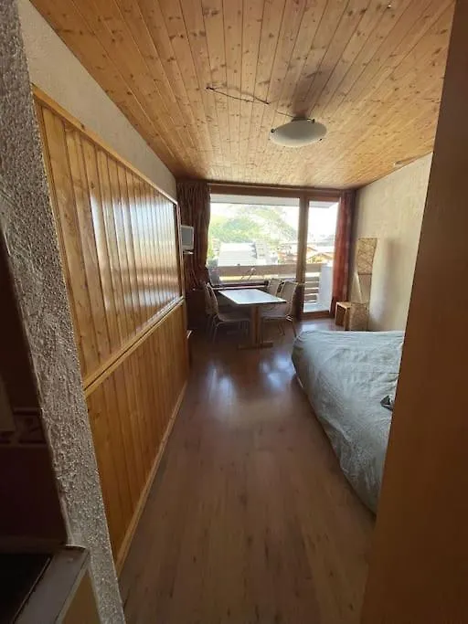 Studio Centre Station Avec Balcon - Ideal Couple Ou Famille De 4 Val-d'Isere